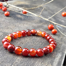 Load image into Gallery viewer, Carnelian Bracelet
